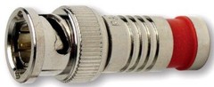 Platinum Tools 18041, Nickel Plated, RG59 Cable, BNC Coaxial Connector, 1 pc