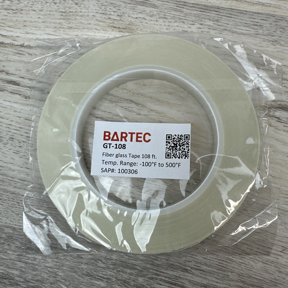 Heat Trace Fiberglass Tape for Heat Trace Pipe- 1/2 Inches x 108 Feet Bartec