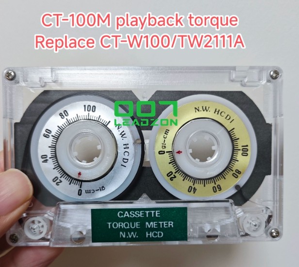 1PC New For Replace TW-2111A CASSETTE TORQUE METER Test Tape CT100M