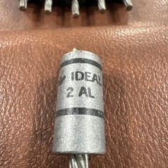 12x IDEAL PT-2 AL 2 AWG ALUMINUM COPPER WIRE ADAPTER COMPRESSION W/COVER PINK