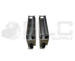 LOT OF 2 SCHNEIDER AUTOMATION DEP216/AS-BDEP-216 DISCRETE INPUT MODULE 24VDC