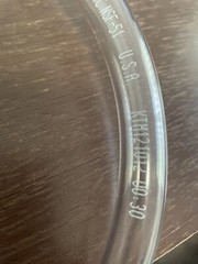 Kuriyama K010-0810 Clear PVC Tubing 70F ” 1/2″ x 5/8″ *Missing Length* NEW