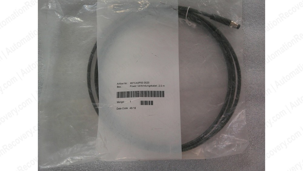 B&R AUTOMATION X67CA0P00.0020 POWER CONNECTION CABLE, NEW #349959