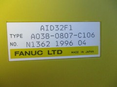 GE FANUC A03B-0807-C002 PLC Card Rack 6 Modules C011 C155 C106 90-DAY WARRANTY
