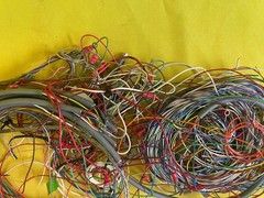 Lot of Assorted Electrical mini Wire Cable Harness Leads Connectors RE