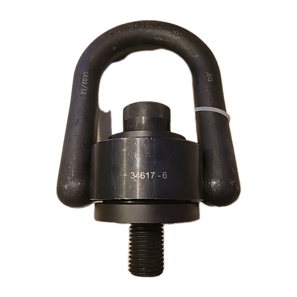 ACTEK 34617-6 1-1/4-7 SWIVEL HOIST RING, NEW Load 15000 lbs Torque To 470 FT-LBS