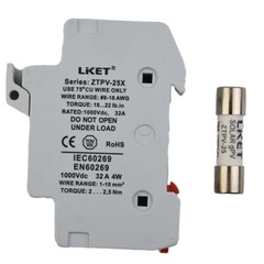 Superior For Solar System for PROTECTION 1000V DC Fuse 10x38mm gPV with LED