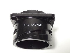*Lot of 2* LK Connectors LK37MP Male Panel Mount Connector Round – NEW Surplus!