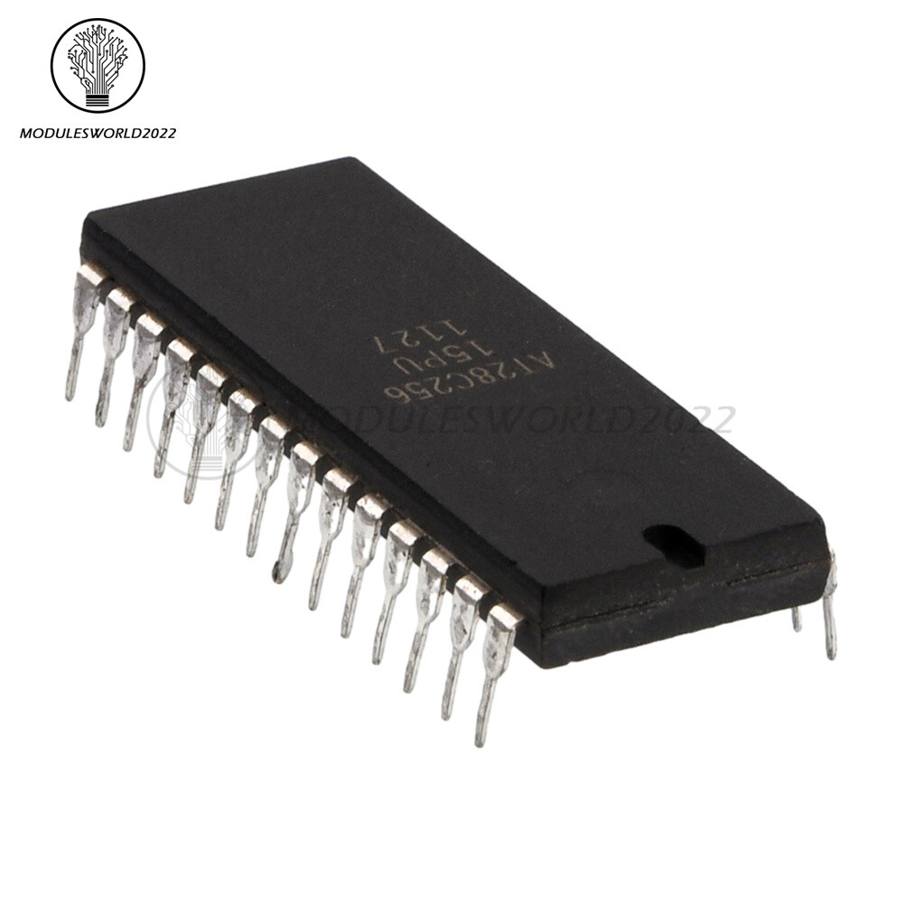 1/2/5/10 PCS EEPROM IC ATMEL DIP-28 AT28C256 AT28C256-15PU