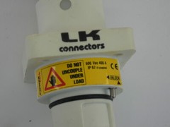 LK Connectors N White Power Link Connector, 600V, 400A
