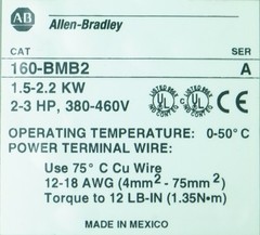 ALLEN BRADLEY 160-BMB2 Dynamic Brake