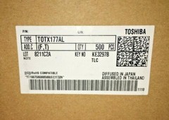 (10 PIECE LOT) TOTX177AL(F,T) TOTX177, FIBER OPTIC TRANSMITTING MODULE 15Mbps TH