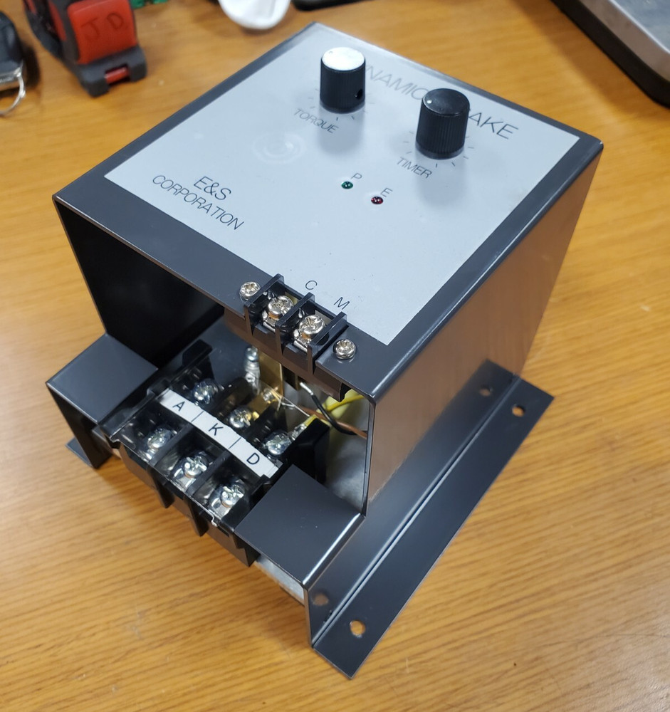 😎 NEW E&S CORPORATION DYNAMIC BRAKE TORQUE / TIMER MODULE
