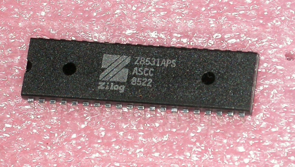 ZILOG Z8531APS Z80A ASCC 40-PIN DIP Serial Communications Controller Vintage