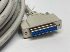 L-Com CSMN25MF-50 Deluxe Molded D-Sub Cable Male/Female DB25 50ft
