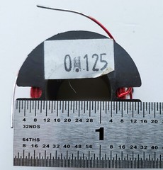 US Stock – New Old Stock audio crossover 0.125mH Air Core Inductor 20 AWG wire