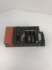Mitsubishi A1S63P PLC CPU 7 Slot Rack with 6 Modules