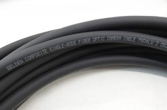 Belden 7804LW 30′ Single Mode Fiber Optic Camera Cable Composite Black