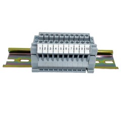35mm DIN Rail Slotted Top Hat Length 85mm – 380mm For Circuit Breakers