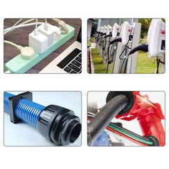 Conduit Spilt Cable Tidy Flexible Tube Convoluted Protection Tubing Corrugated