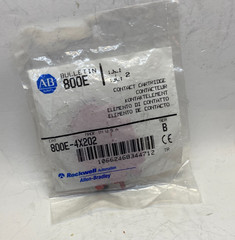 ALLEN-BRADLEY 800E-4X202 Contact Cartridge – Series B – Prepaid Shipping