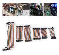 40 Pin M-F, M-M, F-F Dupont Cables Jumper Breadboard Wire 12 strands copper wire