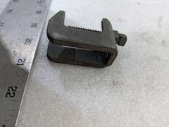 3/8 in Malleable Iron Beam Clamp C-Clamp Threaded Rod Hanger Steel Construction