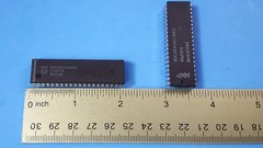 ONE Pc- IC DUART, SCC2693AC1N40, PHILIPS/NXP, PDIP40, CMOS-LSI