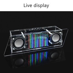 Electronic Soldering Audio Spectrum Bluetooth Speaker Kit LED Music Spectrum DIY