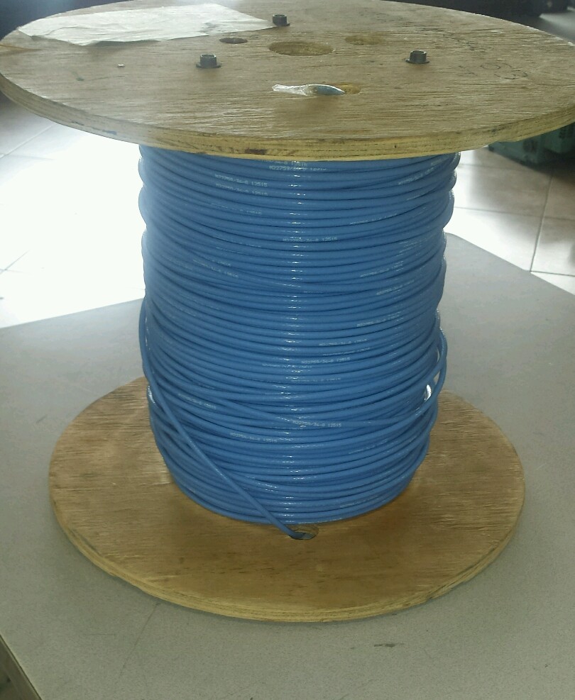 (25 FT) Allied Wire M22759/34-8-6 (8 awg) Blue Electrical Wire 133/C Single 600V