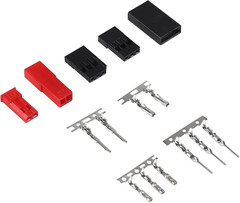 400PCS RC Model Connector Kit JST SYP Futaba Male/Female Plugs 22AWG
