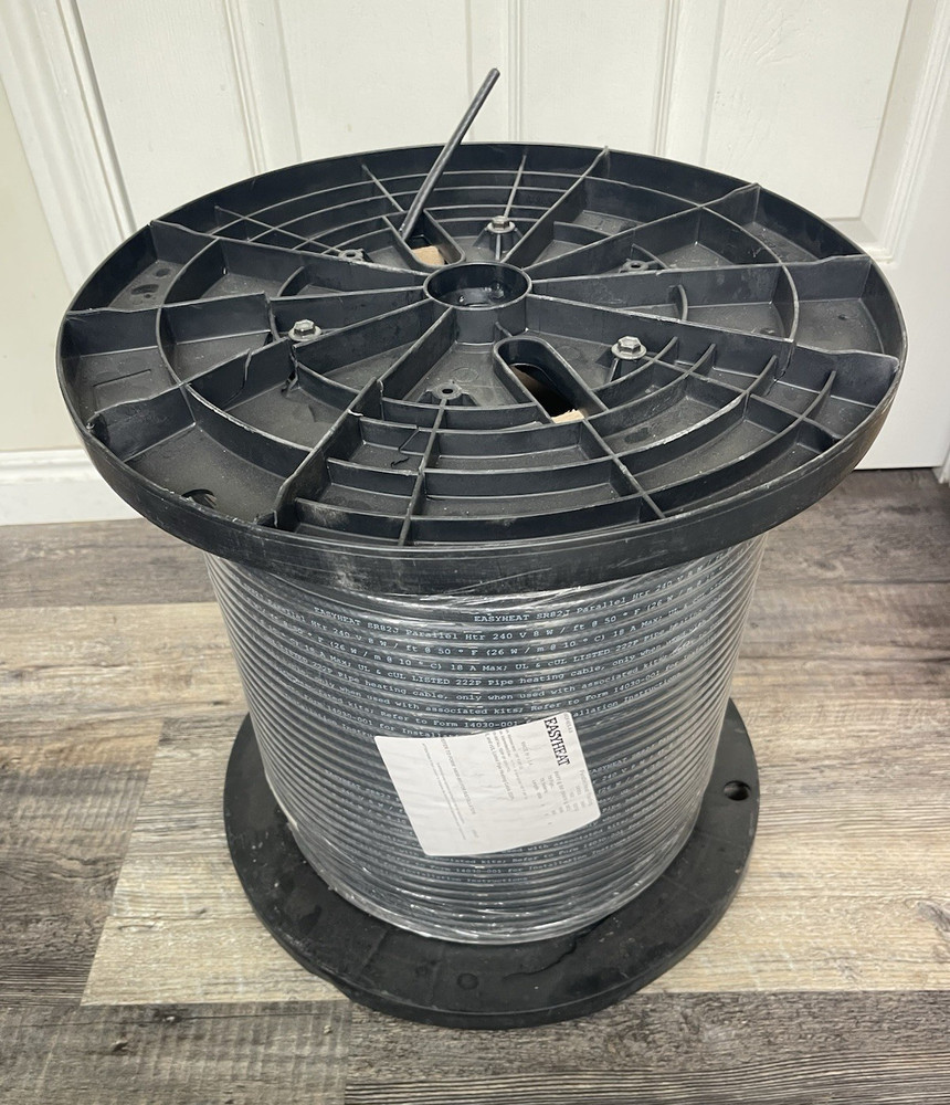 1000’ Easy Heat SR82J 240V 8W/Ft @ 50°F Self Regulating Heat Trace Cable Tape