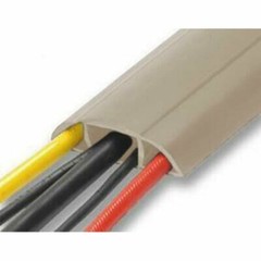Flexiduct Geist Cord Cover Cable Management CC-33 Beige 6 ft x 3in x 3/4