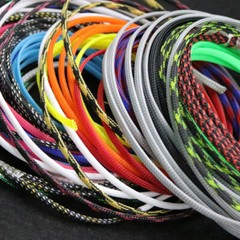 PET Expandable Braided Tube Harness Sheath Cable Wire Sleeving Dense 10mm Width