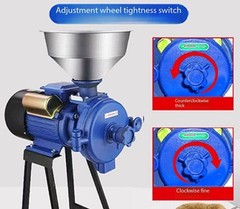 Corn Crusher for Home Use 220V Dry/Wet Dual-Use Feed Grinder for Livestock