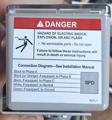 NEW SERIES 400 ASCO S50A277V3YN 420 Surge Protection Device 120V 50-60Hz SPD