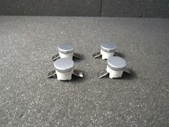 Elmwood 2450RCH8489-11 L335 One-Shot Bimetal Thermostat SPST “LOT OF 4”