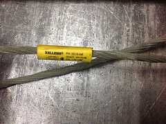 Kellems RR-175-HE 2203-056 Cable Support Grip 1.75-1.99″ Hook Eye Rod Closing