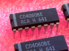 12pcs CD4060BE RCA CD4060 – Binary Counter/Divider and Osc – New