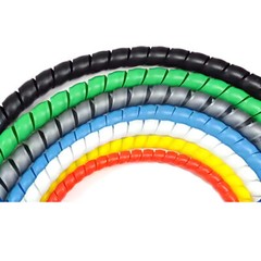 Cable Tidy Spiral Wrap Leads Binding Cord Wire Band Inside Diameter 8mm-35mm