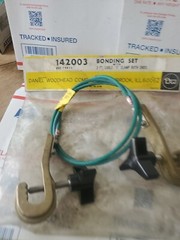 Anti-Static Bonding & Grounding Set 3′ Daniel Woodhead Co J Clamp BOTH 142003