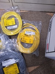 ASSORTED TURCK CABLES, NEW IN PACKAGE OLD STOCK