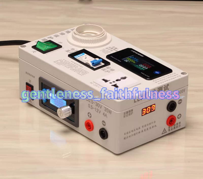 K-610Switching Power Supply Circuit Maintenance Protection Socket LED Light Test