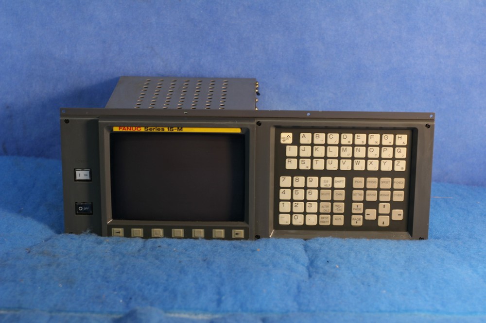 GE Fanuc 15-M CNC Panel A02B-0163-C245 HIM HMI MONITOR N860-3161-T101 90-DAY WAR