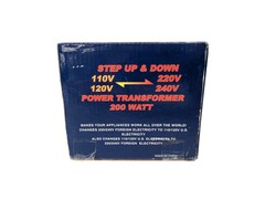 Philmore ST-200 110V To 220V Step Up/Down Transformer NEW- Open Box