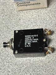 NEW Potter & Brumfield W23-X1A1G-2 Circuit Breaker 2 Amp, MADE IN USA