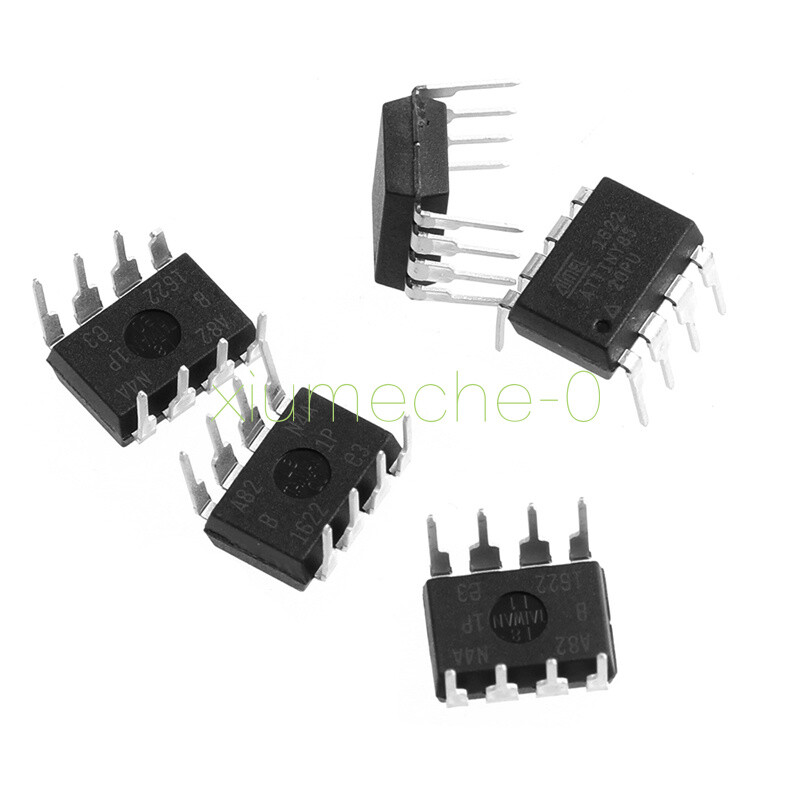 2/5/10PCS ATTINY85-20PU IC MCU 8BIT 8KB FLASH 8DIP in DIL 85-20PU ATTINY85