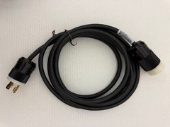 NEMA L6-30P -L6-30R WCG 3-00073-01 (Rev C) 30A 250V 12AWG – 12ft ~4m SJT Cable