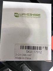 2 Channel Isolated CAN Expansion HAT MCP2515 SN65HVD230 Onboard Circuit