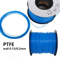 Blue PTFE Tube PTFE Tubing Hose Pipe Thickness 0.15mm/0.2mm All Sizes 150v